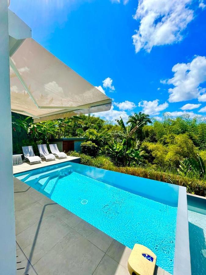 Villa Kumquat Avec Piscine Et Vue Sur Les Montagnes Petit-Bourg Kültér fotó